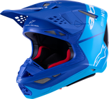 Alpinestars Supertech M10 Flood Helmet - MIPS? Blue/Black Carbon, Large