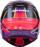 Alpinestars Supertech M10 Helmet with MIPS? - Era Gloss Pink/Violet/Yellow Fluo, 2XL