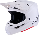 Alpinestars SM7 Helmet - Solid Gloss White - Small
