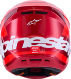 Alpinestars SM7 Helmet - Core Gloss Red, Medium * Advanced Off-Road Racing Safety and Ventilation