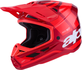 Alpinestars SM7 Helmet - Core Gloss Red, XL - Advanced Off-Road Racing Headgear