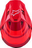 Alpinestars SM7 Helmet - Core - Gloss Red - XS (Part Number 8301826-3127-XS)