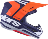 Alpinestars SM7 Helmet - Core Matte Orange/Blue - XS