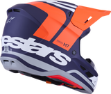 Alpinestars SM7 Helmet - Core Matte Orange/Blue Medium (Part #8301826-408-M)