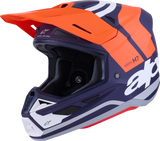Alpinestars SM7 Helmet - Core Matte Orange/Blue 2XL * Off-Road Racing Helmet with Superior Ventilation and Impact Protection
