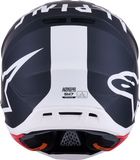Alpinestars SM7 Dasher Helmet - Matte Black/White, XL (Part Number 8302226-1121-XL)