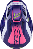 Alpinestars SM7 Helmet - Deed Gloss Purple/Pink Large (Part No. 8302426-3142-L)