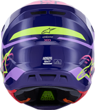 Alpinestars SM7 Helmet - Deed Gloss Purple/Pink - Medium