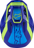 Alpinestars SM7 Helmet - Deed Gloss Blue/Yellow Fluo - XL 8302426-7253-XL