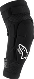 Alpinestars Youth Bionic Plasma Knee Guards - Black/White, S/M (Part #6540226-132-S/M)