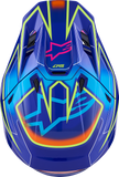 Alpinestars SM7 Helmet - Cast Gloss Blue Pink Yellow Fluo XL 8302626-7254-XL