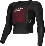 Alpinestars Youth Bionic Plasma LT Jacket - Black/White, Size Large (Part #6540126-12-L)
