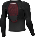 Alpinestars Youth Bionic Plasma LT Jacket - Black/White, Medium (Part #6540126-12-M)