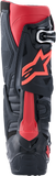 Alpinestars Tech 10 Boots - Black and Red, US Size 10 / EU 44.5 - Part 2010020-13-10