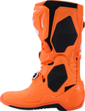 Alpinestars Tech 10 Supervented Motorcycle Boots - Fluorescent Orange, Black & White, US 7 / EU 40.5