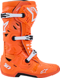 Alpinestars Tech 10 Supervented Boots - Fluorescent Orange/Black/White US 13 / EU 48
