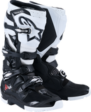 Alpinestars Tech 7 Enduro Boots - Black/White US 6 - Part Number 2010426-12-6