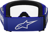 Alpinestars GOGGLES Vision 3 Blue Clear Lens - Part Number 5103325-7189