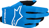 Alpinestars Youth Radar Gloves UCLA Blue/White Medium 3541824-7262-M for Motorcycle and Bike Control