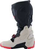 Alpinestars Tech 7 Enduro Boots - Black, Light Gray & Bright Red, US 7