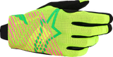 Alpinestars Radar Pro Gloves - Green, Fluo Yellow & Pink * Small