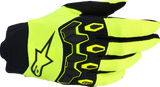 Alpinestars Full Bore V2 Gloves - Fluo Yellow/Black, Size XL, Part 3560426-551-XL