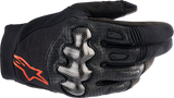 Alpinestars Megawatt V2 Gloves - Black/Fluo Red, 2XL - Durable Off-Road Motorcycle Gloves