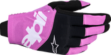 Alpinestars Techstar Gloves - Black, Light Gray & Purple - Medium (Part #3560125-1568-M)