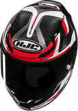 HJC RPHA 12 Carbon Helmet Xentra MC1 XL - Lightweight Aerodynamic Motorcycle Helmet with Premium PIM EVO Construction