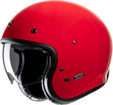 HJC V31 Retro-Style Open-Face Helmet - Solid Deep Red, XL, Part JA20NUS7DERV