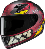 HJC Youth Y10 Helmet - Frank MC1SF Small with Advanced Ventilation and UV Protection