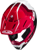 HJC C50 Primal MC1 Helmet - Large, Advanced Polycarbonate Shell with Double D-Ring Closure and Bluetooth Compatibility