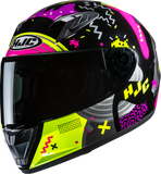 HJC Youth Y10 Helmet Mika - MC3H Small FP70NUSE03HV with Advanced Ventilation and Safety Features