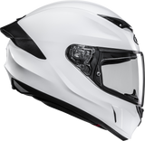 HJC i11 Helmet - Solid White, XS - Lightweight Race-Inspired Motorcycle Helmet with Advanced Safety Features