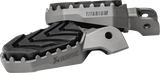 AKRAPOVIC Adventure Foot Pegs for BMW F-BM13T1 – Lightweight Titanium Construction