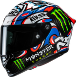 HJC RPHA 1N V2 Quartararo Le Mans III Carbon Helmet with Pinlock 120XLT and Dark Smoke Visor – XL
