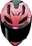 HJC F71 Helmet with Bandai Namco Zaku Design – Large Size, Lightweight, Aerodynamic Shell, and Integrated Bluetooth Communication System