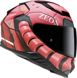 HJC F71 Zaku Motorcycle Helmet with Smart Bluetooth System and Sun Visor - XL