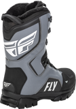 Fly Racing Marker Boot Black/Grey Size 15 – All-Terrain Snow Boot with Waterproof and Thermal Insulation