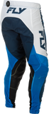 Fly Racing Lite Pants Blue/White Size 30 – Lightweight Motorcycle Riding Gear