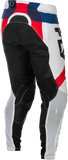 Fly Racing Lite Se Glory Pants Red/White/Blue Size 28 – Lightweight Motorcycle Riding Gear
