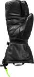Fly Racing Ridgeline Claws Black/Grey/Hi Vis XL Waterproof Leather Gauntlet Gloves