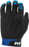 Fly Racing Evolution DST Gloves Blue/White XS - Premium Protective Race Gloves with Touch Screen Compatibility