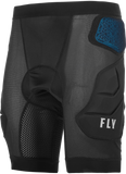 Fly Racing CE Revel Impact Shorts Black XL – Advanced Impact Protection and Comfort