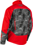Fly Racing Snx Pro Jacket Red/Black Large – Waterproof Snowboarding Jacket with Thermal Liner