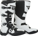 Fly Racing FR5 Boots White Size 13 – Durable Off-Road Motorcycle Footwear