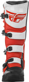 Fly Racing FR5 Boots Red/Black/White Size 10 – Durable Off-Road Motorcycle Footwear