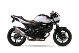 Yoshimura Part 11670BM522 AT2 Street Exhaust System with Matte Carbon Fiber End Cap
