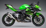 Yoshimura Alpha T Slip-On SS/CF Works Exhaust System - Part 14710BP520