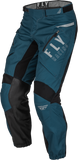 Fly Racing Patrol Pants Slate Blue/Black Size 38 – Durable MTB Riding Trousers with Ventilation and Comfort Features